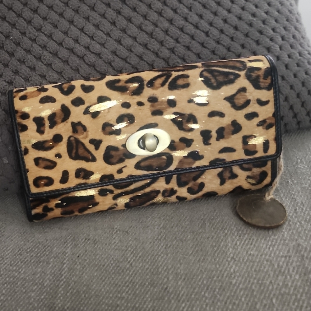 Myra Bag Leopard Print Wallet